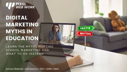 School marketing myths—parents researching schools online via phone and maps